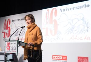 Victoria Ortega participa en el homenaje por el 46 aniversario de los Abogados de Atocha