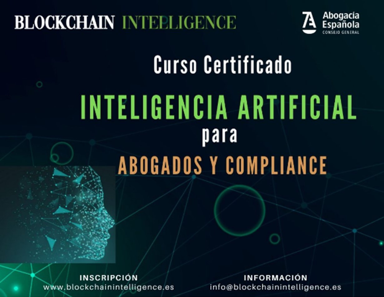 Curso certificado en Inteligencia Artificial para abogados y Compliance