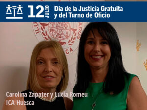 Carolina Zapater y Lucía Romeu: “Debería haber un letrado de guardia en cada partido judicial