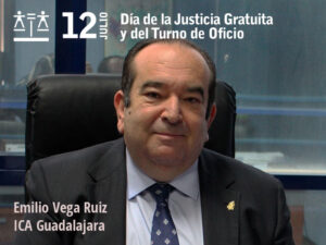 Emilio Vega Ruiz: “El abogado no distingue si un caso es de oficio o no