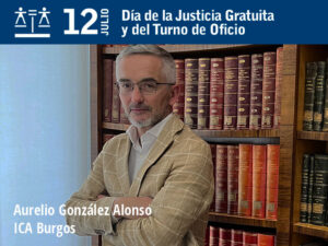Aurelio González Alonso: “Se echa de menos un trato digno y amable en los juzgados hacia el abogado de oficio”