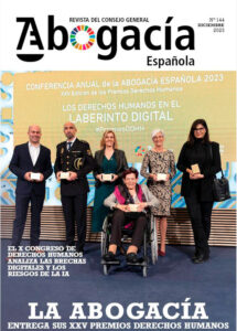 Magazine des Avocats espagnols Española. Nº 144