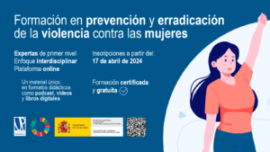 Abierta la inscripción para los cursos gratuitos de sensibilización, prevención y erradicación de la violencia contra las mujeres de Unión Profesional