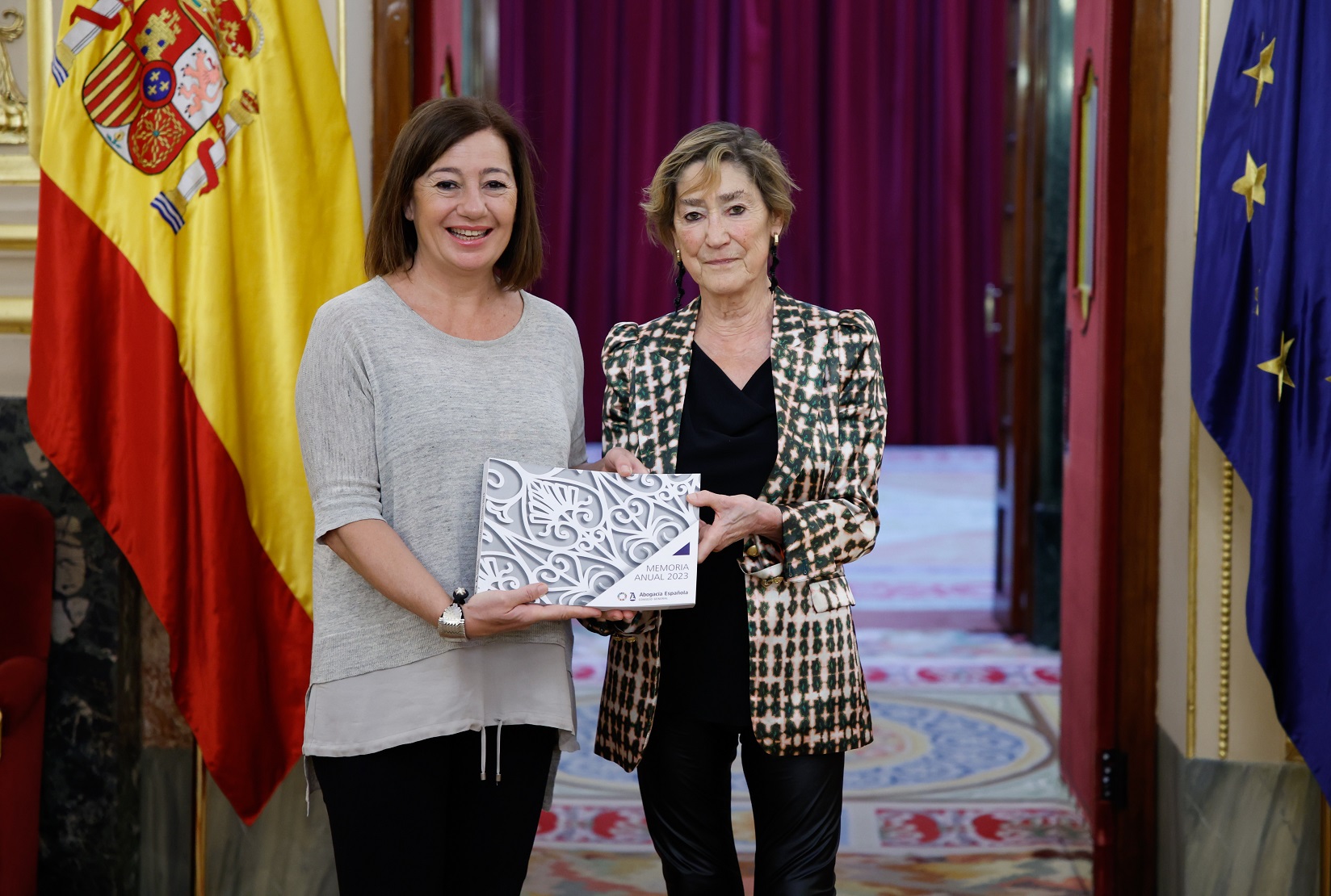 Francina Armengol y Victoria Ortega