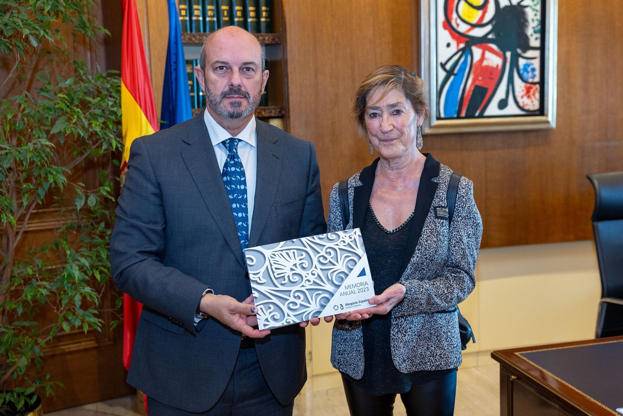 Pedro Rollán y Victoria Ortega