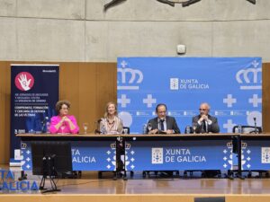 Gema Rial, Marga Cerro, Fernando Rodríguez y Félix Mondelo