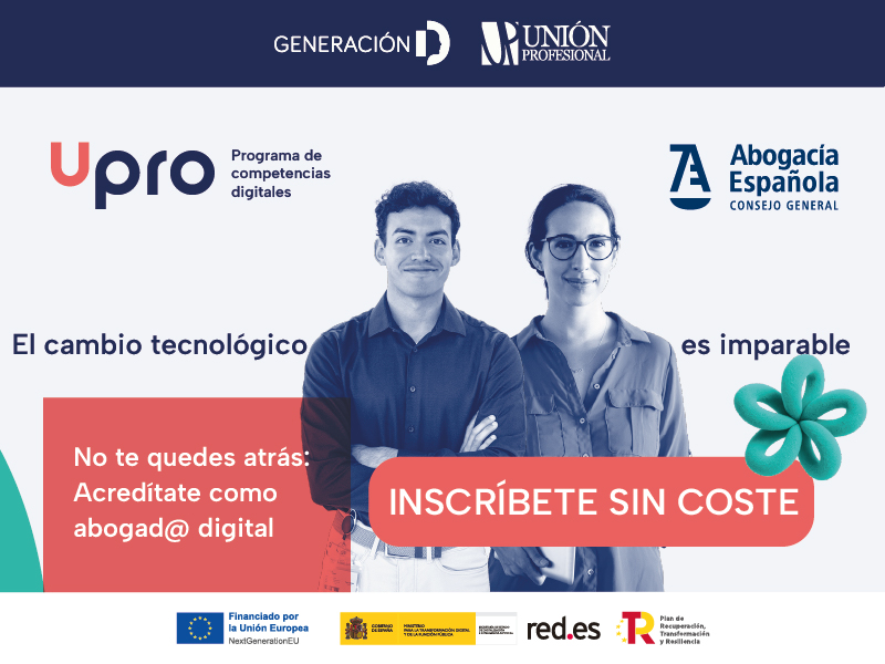 Más de 16.000 profesionales de la abogacía ya se están formando con el Programa Upro en Competencias Digitales