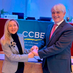 Noemí Alarcón, vicepresidenta de la Abogacía Europea