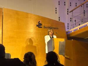 Esther Erice en la inauguración de la jornada