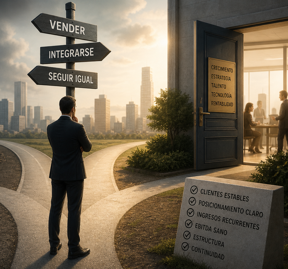 Integrarse o vender: cuándo empezar a planteárselo… y cuándo ya es tarde