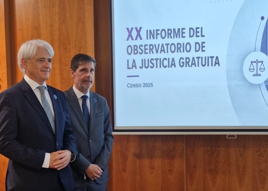 SALVADOR GONZÁLEZ Y ÁNGEL MÉNDEZ EN LA PRESENTACIÓN DEL OBSERVATORIO