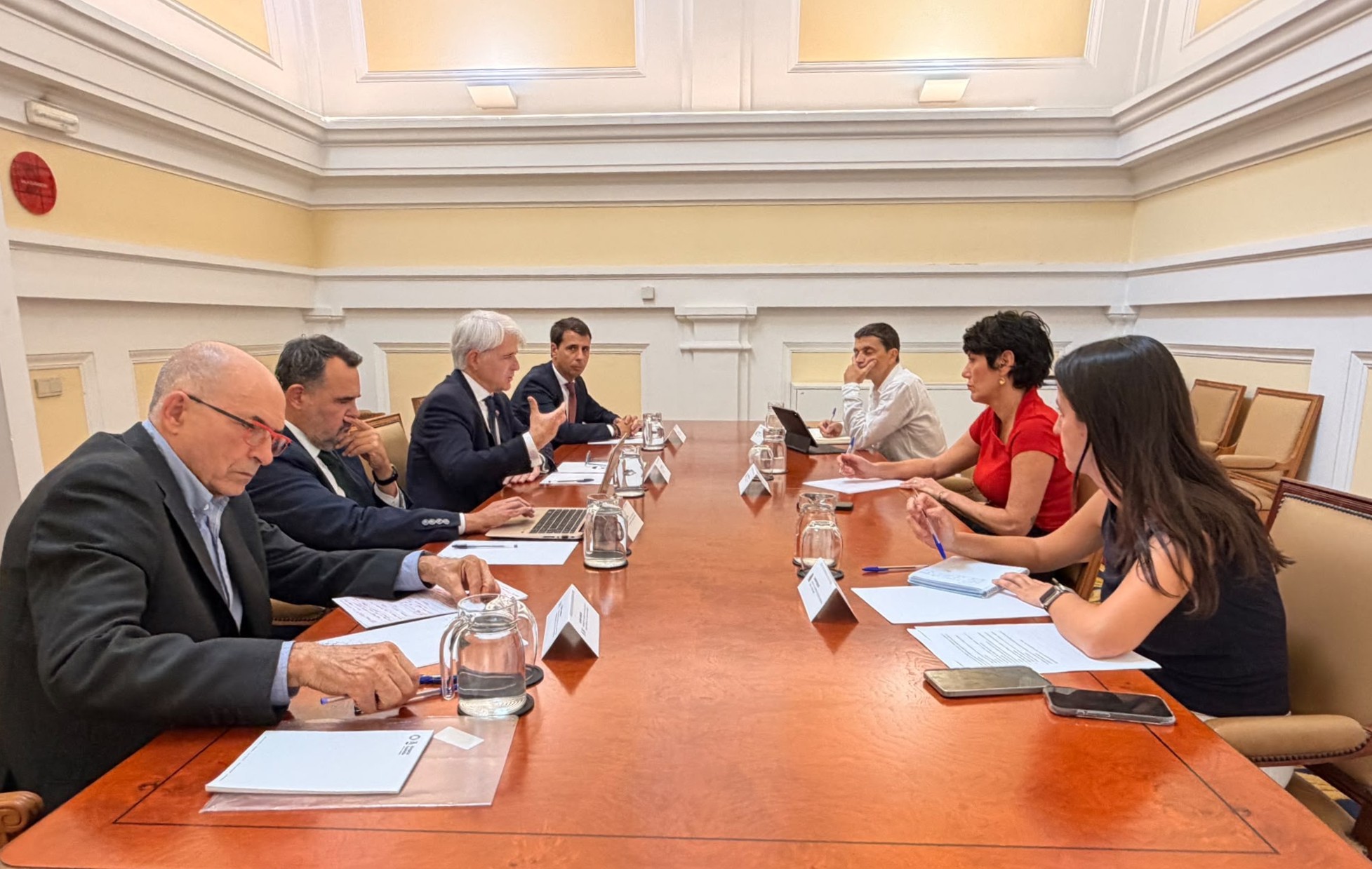 Abogacía Española traslada a Elma Saiz los puntos compartidos por mutualistas sobre la Pasarela al RETA