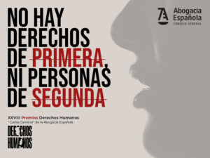 thumbnail-Abogacía Española abre las candidaturas a sus XXVIII Premios de Derechos Humanos, dedicados a la igualdad y la no discriminación